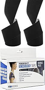 twin pack of kinesiology tape