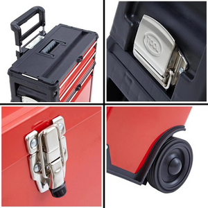 large steel tool box storage