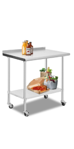 Stainless Steel Prep Table