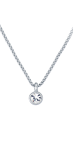 silver pendant necklace