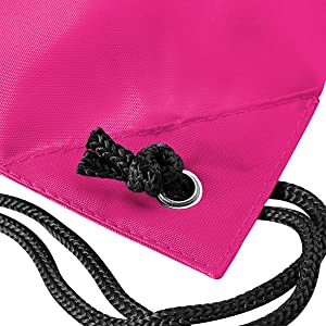 personalised drawstring bag PE kit bag swimming bag