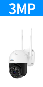 Hiseeu 5X Optical Zoom PTZ Camera Outdoor