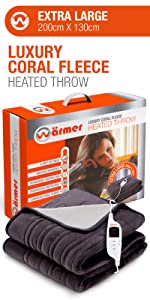 coral throw extra large