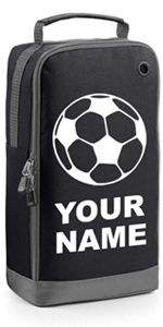 personalised children football soccer ski rugby pe gym school boot bags with compartment
