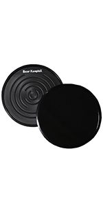 ab set slide exerise gliders sliding carpet working out resistance band women glide dual sided loop 