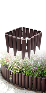 Lawn Edging Wood Effect