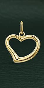 Gold Heart Pendant