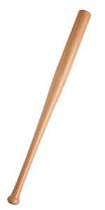baseball bat wooden