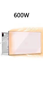 600w Far Infrared Electric Panel Heater