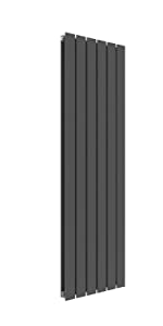 Anthracite Vertical Flat Panel 1600x450mm