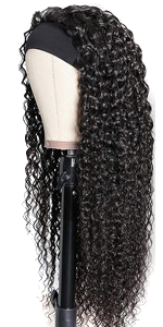 Headband Wig Kinky Curly