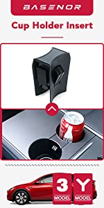 tesla model 3 cup holder