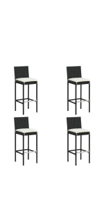 kitchen breakfast bar stools set barstools Bar Garden Pub Bistro Cafe Counter Bar Chair Armchair