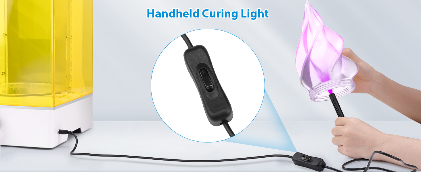 Wash and Cure Station