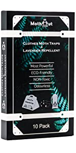 Clothes Moth traps [10 pack]