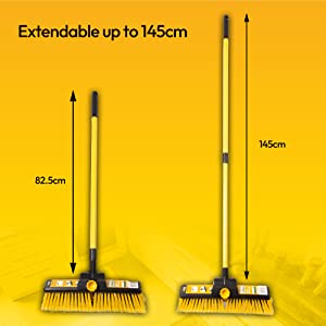 Yard cleaning brush garden cleaning brush