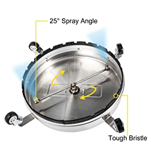 Surface Cleaner, 4000 psi Pressure Surface Cleaner