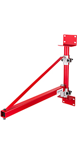 hoist support arm