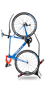 upright bicycle stand