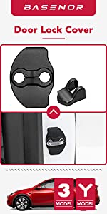 tesla model y door cover
