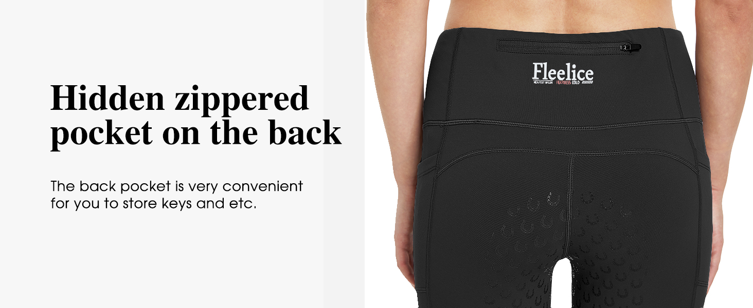 Winter riding tights schooling fleece lined riding tights ladies equestrian full seat silicon horse