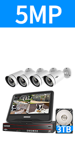 Hiseeu PoE CCTV System