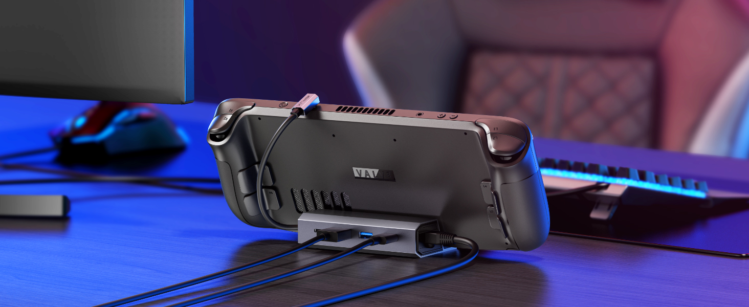 JSAUX Docking Station Compatible with Steam Deck