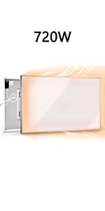 720w Far Infrared Electric Panel Heater