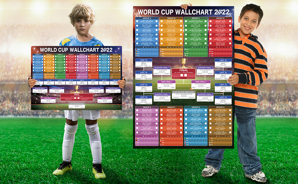 world cup 2022 wall chart planner