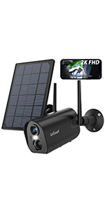 solar security camera outdoor