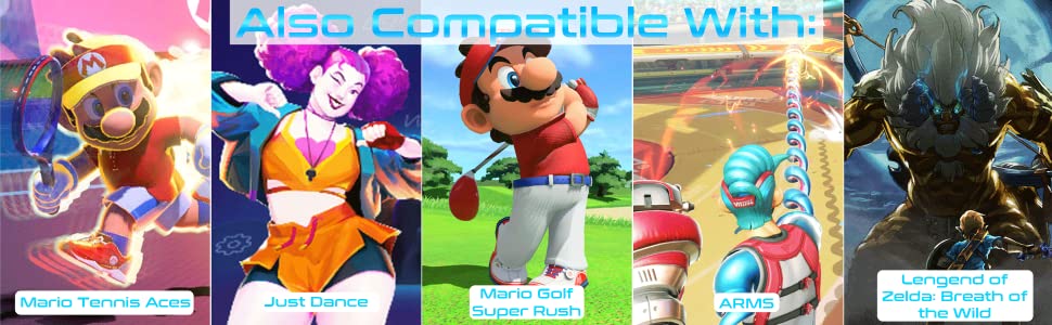 11 in 1 JoyCon Family Accessories Kit for Nintendo Switch Games