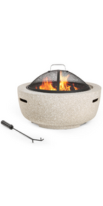 Round MgO Fire Pit