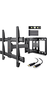 TV Wall Bracket, Swivels Tilts TV Mount