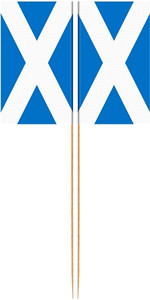 Scotland Flags, Scottish Flag Scotland Toothpick Flags