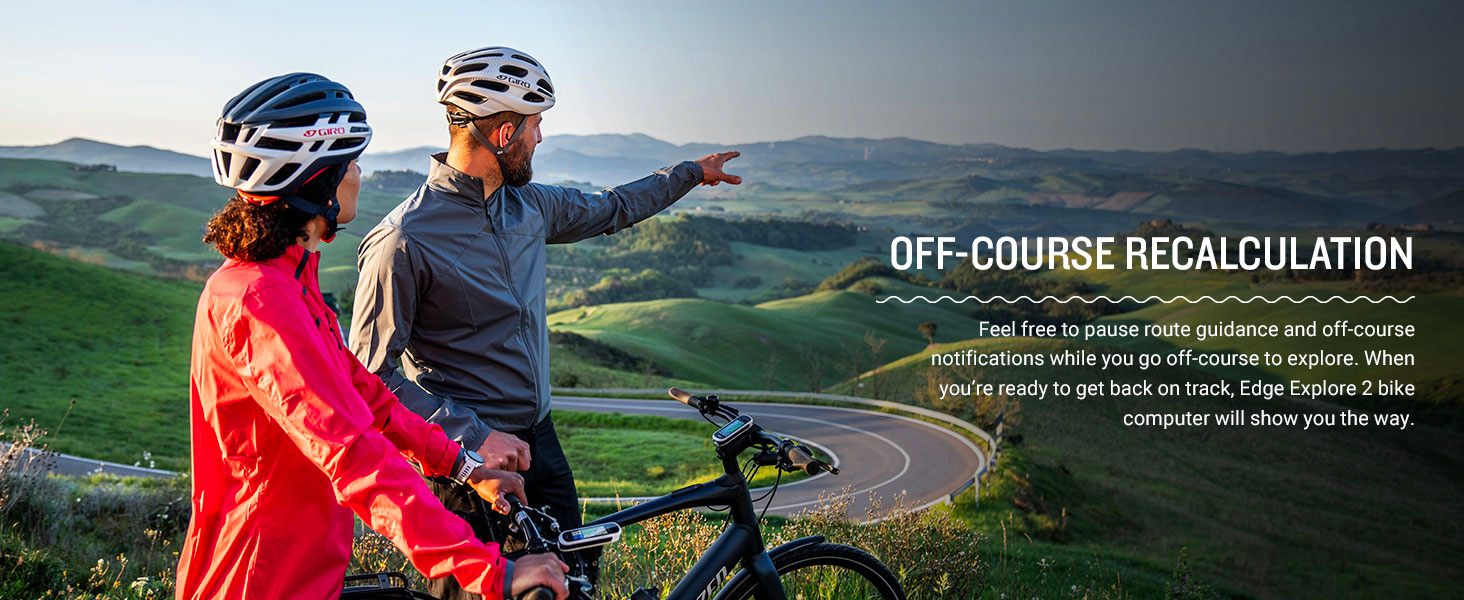 Off-course recalculation
