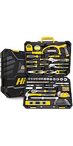 122 Piece Home and Garage Mechanics Tool Kit Set