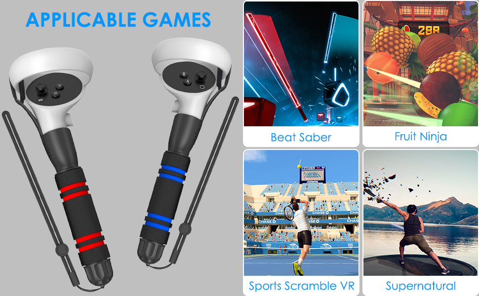 vr game handles for quest 2