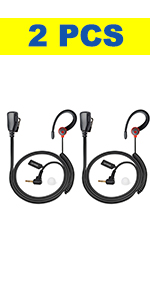 Motorola 1 pin talkabout earpiece