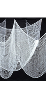 white halloween creepy cloth