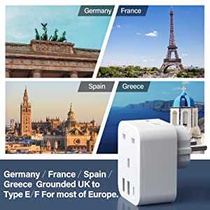 High Speed USB fast charging with 3 USB including 15W type C port