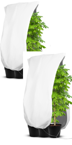 Garden Plant Fleece Frost Protection, Winter Frost Covers Fleece Jackets for Plants