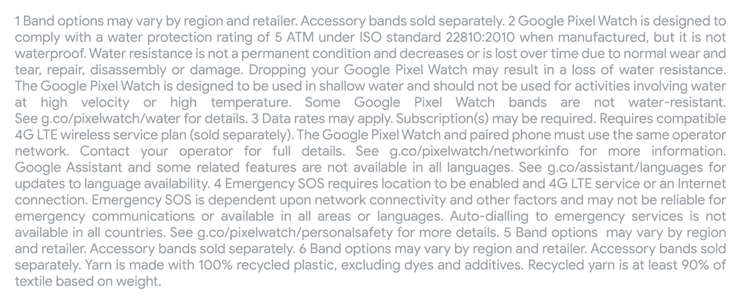 Google Pixel Watch