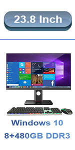 23.8 Inch Adjustable All In One PC