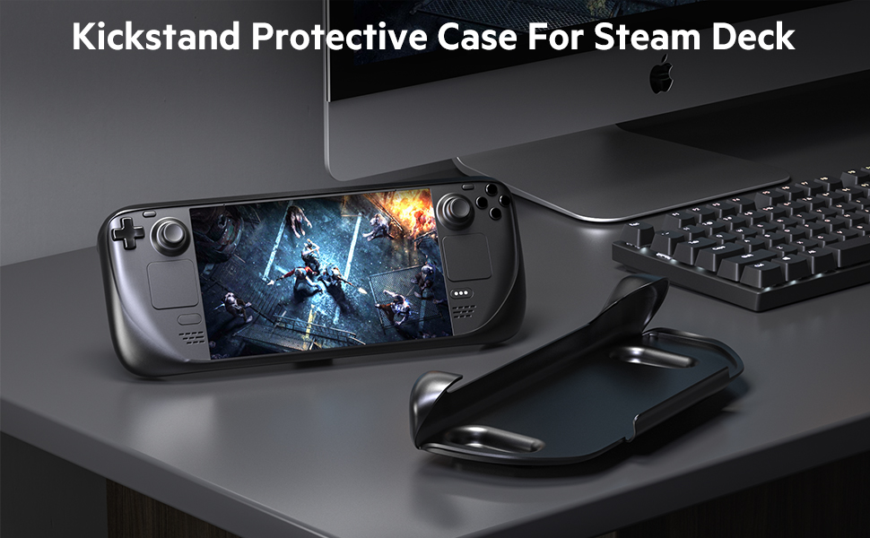 Steam Deck Case Protective Cover for Steam Deck Detachable Front Shell for Steam Deck