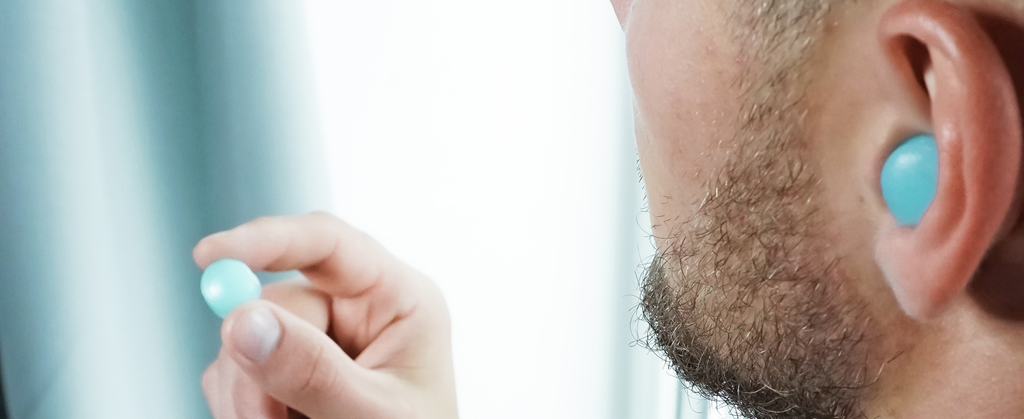 sleeping, swimming, studying, air plane travel, snoring, mowing, construction work