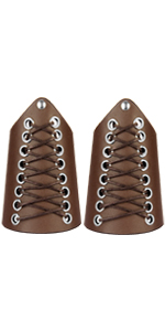 Small Size Leather Bracers