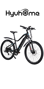 Hyuhome Ebikes for Adults,Folding Electric Bike MTB