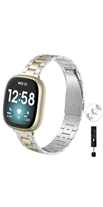 fitbit sense metal strap