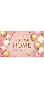 welcome home banners welcome back decorations