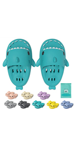 shark sliders shark slide shark slipper for women men kids boys girls
